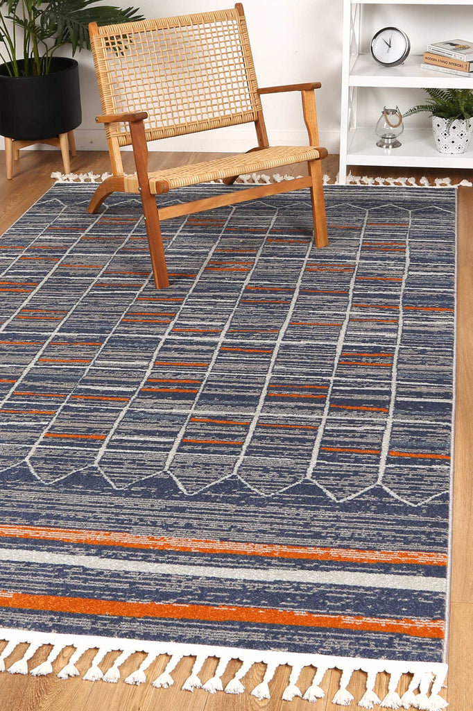 Inca Ramos Blue RugINCA80305Rugtastic