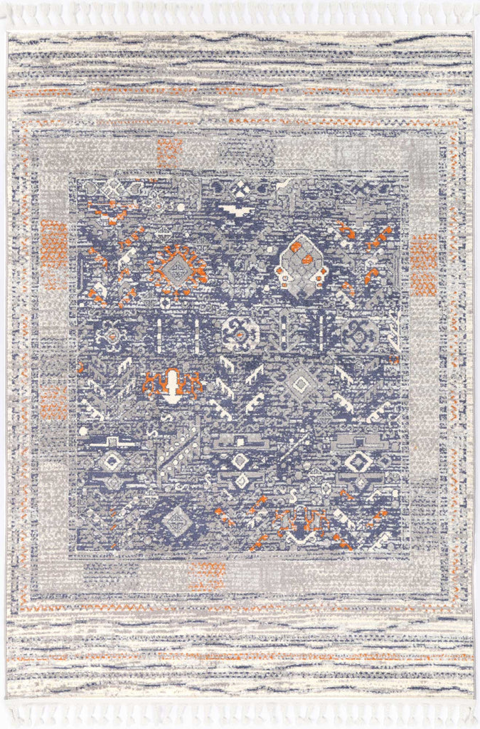 Inca Rojas Blue/Grey RugINCA80304Rugtastic