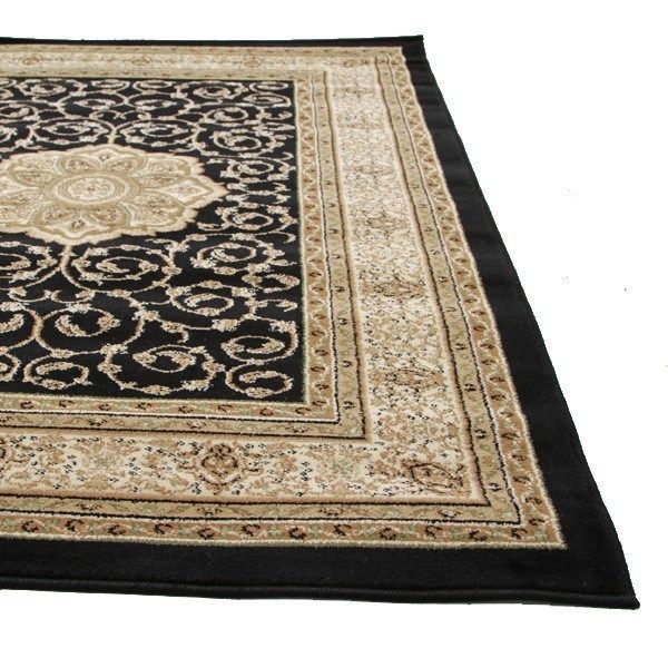 Istanbul 3 Black Persian RugIST - 3 - BI - 170X120Rugtastic