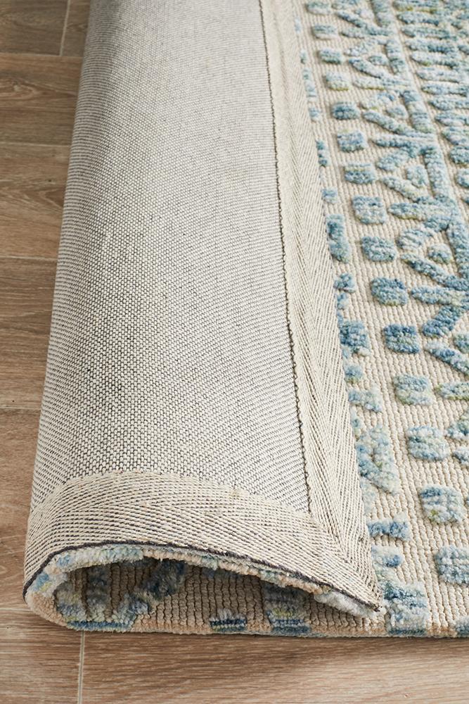 Levi Scarlett Blue Green RugLEV - 363 - BLUE - 225X155Rugtastic