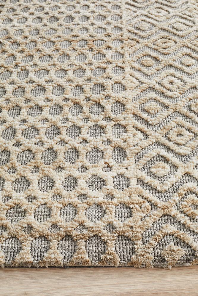 Levi Sylvia Natural Grey RugLEV - 365 - NAT - 225X155Rugtastic