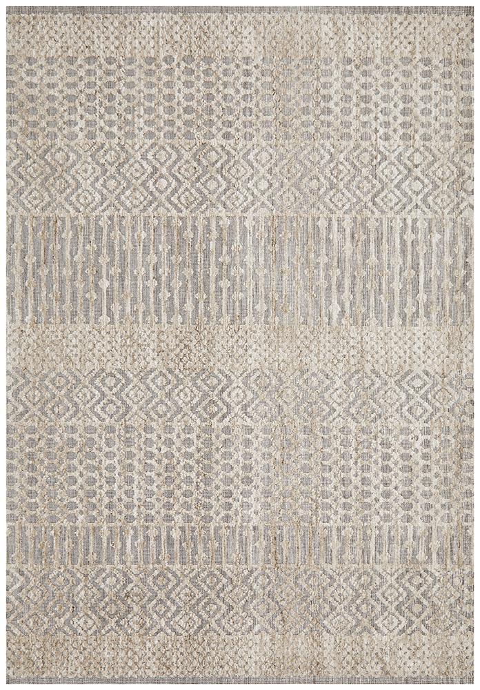 Levi Sylvia Natural Grey RugLEV - 365 - NAT - 225X155Rugtastic