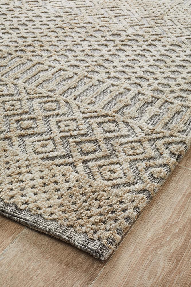 Levi Sylvia Natural Grey RugLEV - 365 - NAT - 225X155Rugtastic