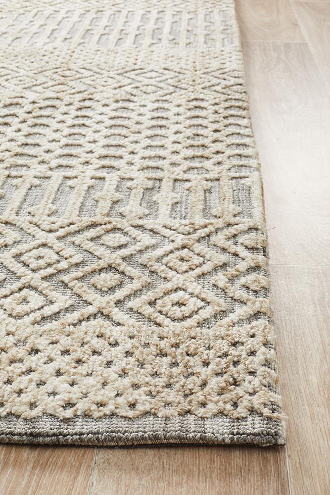 Levi Sylvia Natural Grey RugLEV - 365 - NAT - 225X155Rugtastic