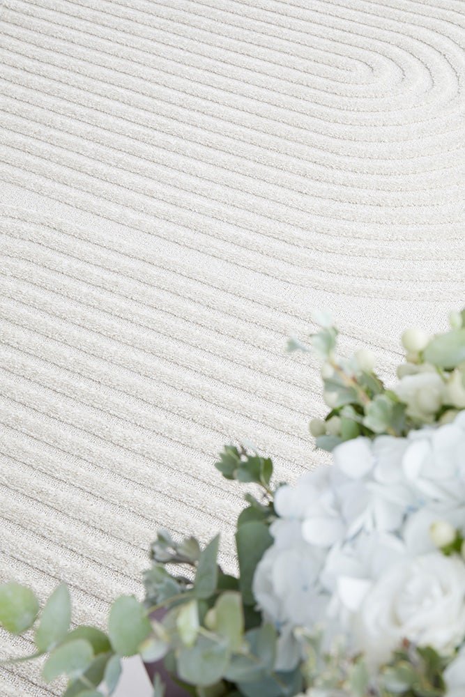 Lotus Abbey White RugLOT - ABBEY - WHITE - 230X160Rugtastic