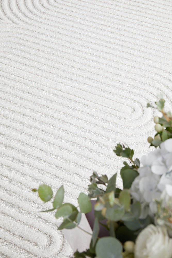 Lotus Carl White RugLOT - CARL - WHITE - 230X160Rugtastic