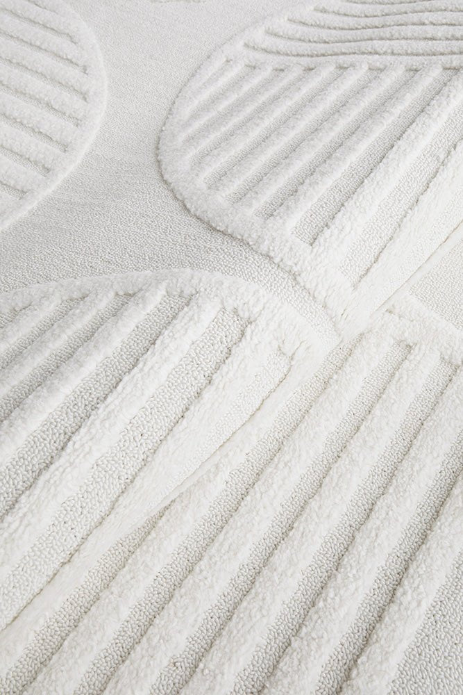 Lotus Leo White RugLOT - LEO - WHITE - 230X160Rugtastic