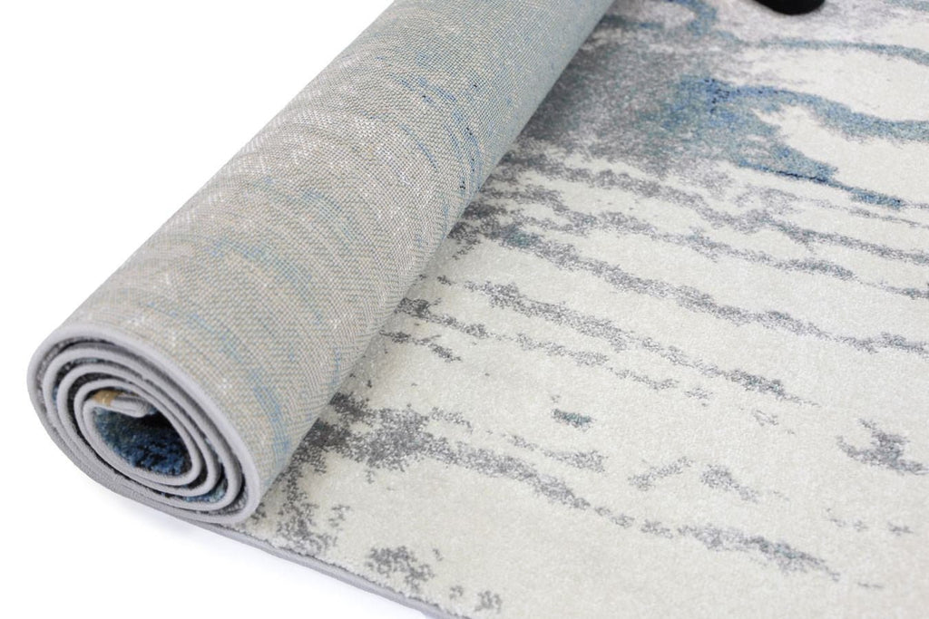 Maria Modern Blue Grey 15914110 RugMATI12015914110Rugtastic