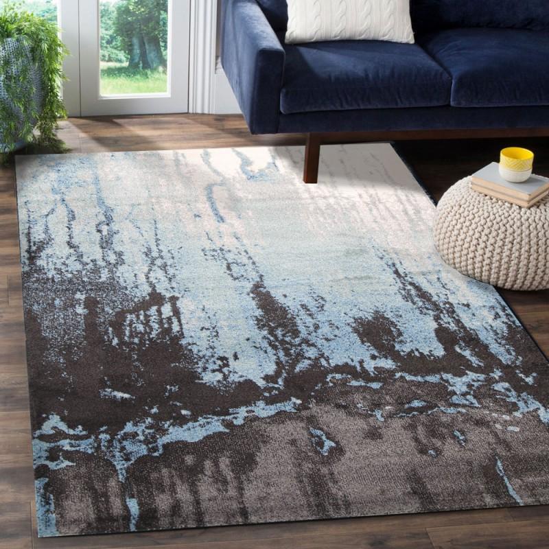 Maria Modern Blue Grey 15914110 RugMATI12015914110Rugtastic