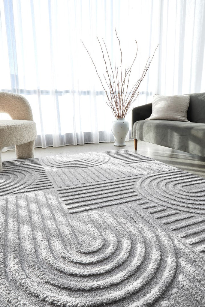Marigold Dior Silver RugMAR - DIOR - SIL - 230X160Rugtastic