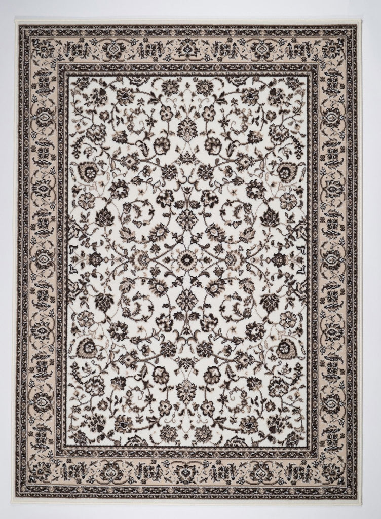 MATCH 510101 Cream Beige Rug Traditional Floor Mat CarpetBMACHKA510101/CREMERugtastic