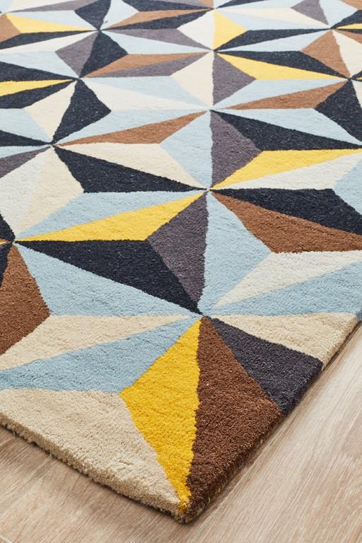 Matrix 900 Blue Modern RugMTX - 900 - BLU - 225X155Rugtastic