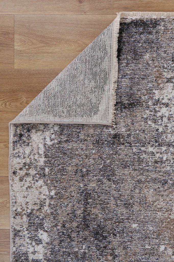 Melbourne Mosoel Ash Abstract Soft RugMARY120M07Rugtastic