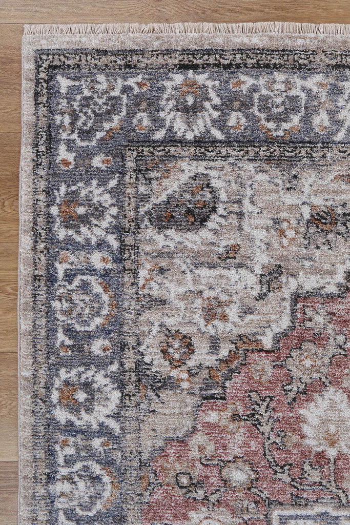 Melbourne Patchwork Multi Traditional Soft RugMARY120M03Rugtastic
