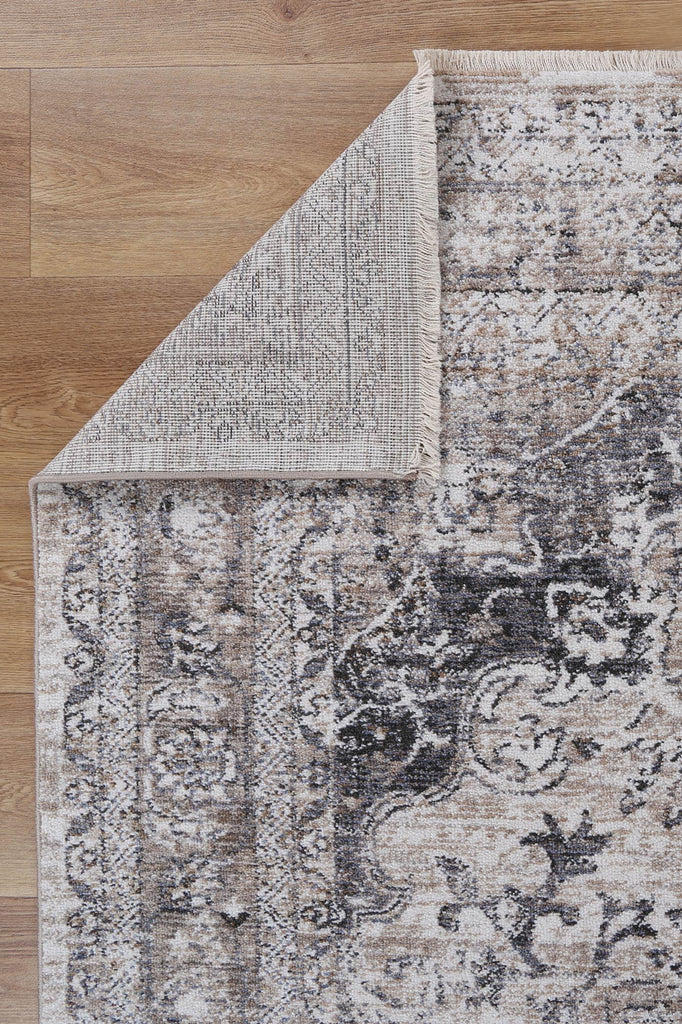 Melbourne Samarkad Ash Traditional Soft RugMARY120M18Rugtastic