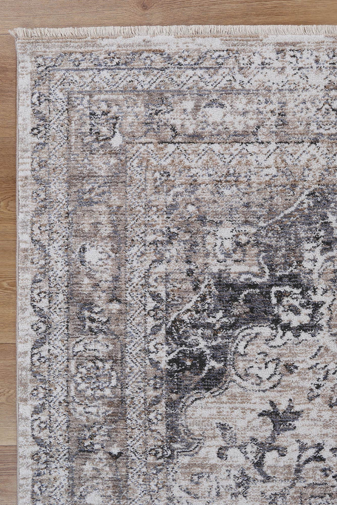 Melbourne Samarkad Ash Traditional Soft RugMARY120M18Rugtastic