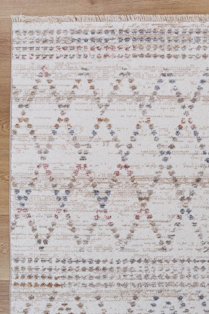 Melbourne Tabriz Beige Geometric Soft RugMARY120M08Rugtastic