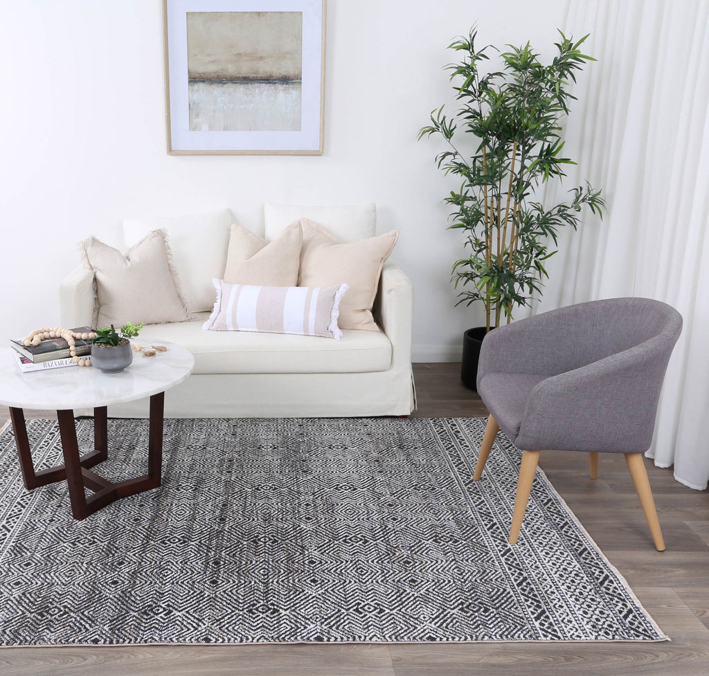 Melbourne Zaranj Charocal Tribal Soft RugMARY120M11Rugtastic