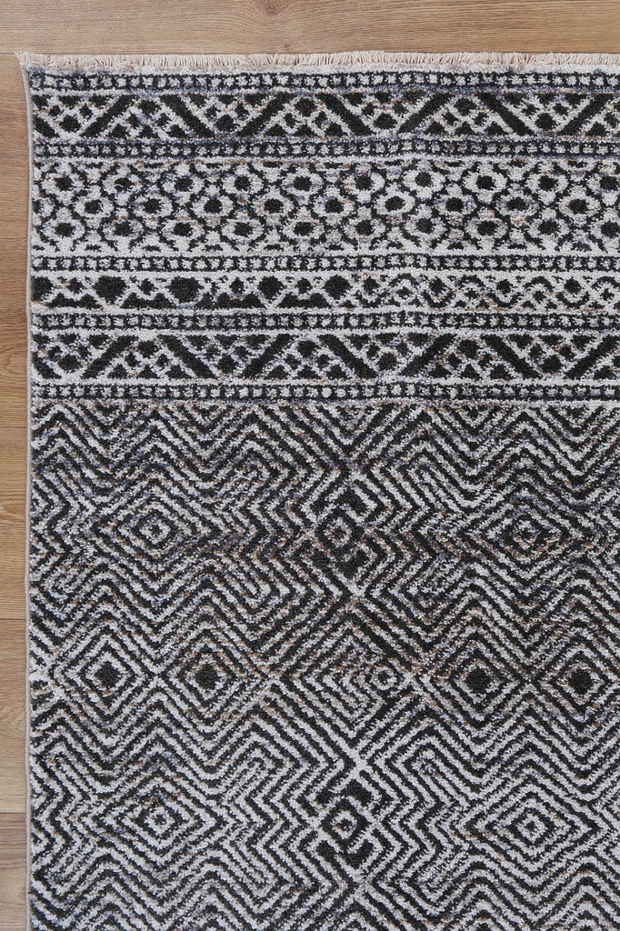 Melbourne Zaranj Charocal Tribal Soft RugMARY120M11Rugtastic