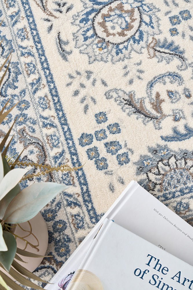 Melody Nain Cream Rug Traditional Persian DesignMEL - NAIN - 230X160Rugtastic