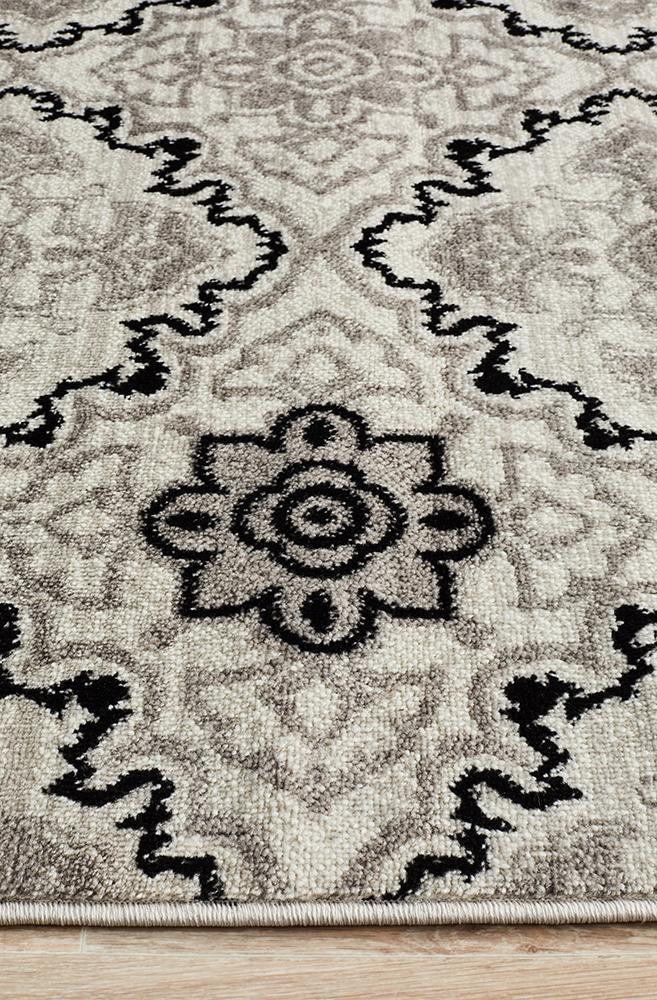 Metro 612 Silver RugMET - 612 - SIL - 230X160Rugtastic