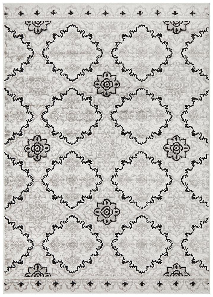 Metro 612 Silver RugMET - 612 - SIL - 230X160Rugtastic