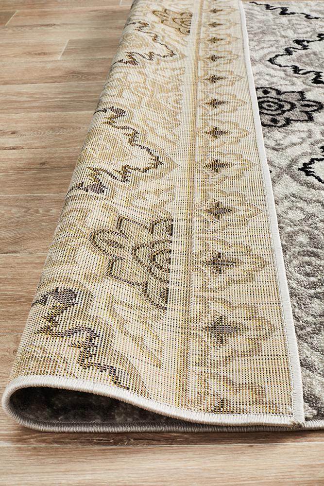 Metro 612 Silver RugMET - 612 - SIL - 230X160Rugtastic