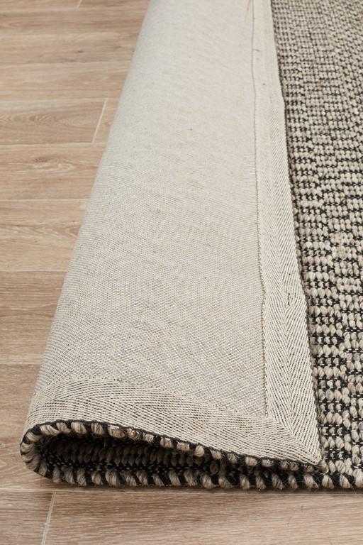 Miller 735 Grey Beige Wool Flatweave RugMIL - 735 - GRY - 225X155Rugtastic