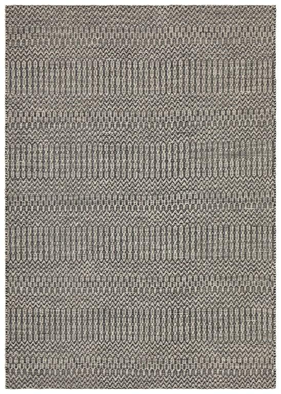 Miller 735 Grey Beige Wool Flatweave RugMIL - 735 - GRY - 225X155Rugtastic