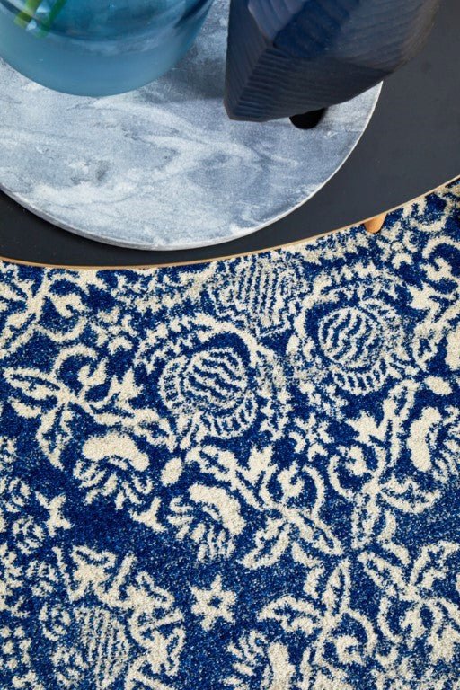 Mirage 358 Navy Blue Modern RugMIR - 358 - NAV - 230X160Rugtastic
