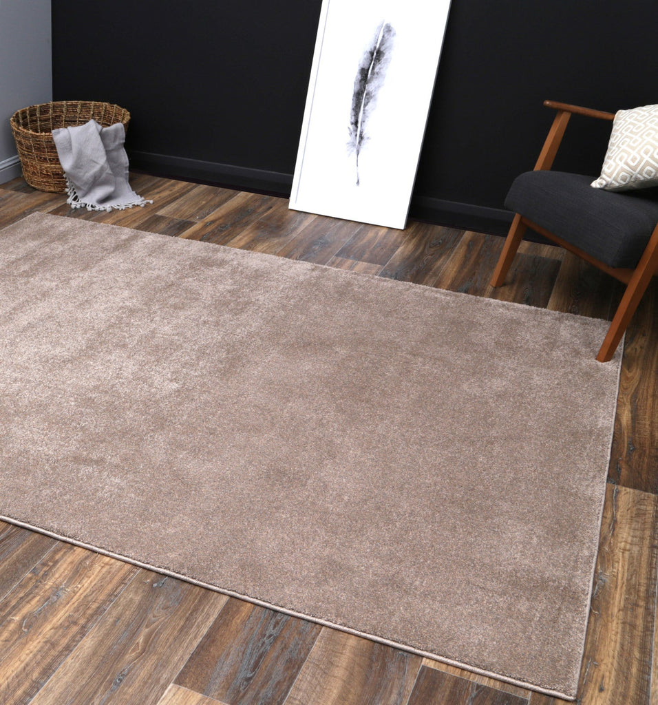 Montreal Latte Plush RugMONT803LATTRugtastic