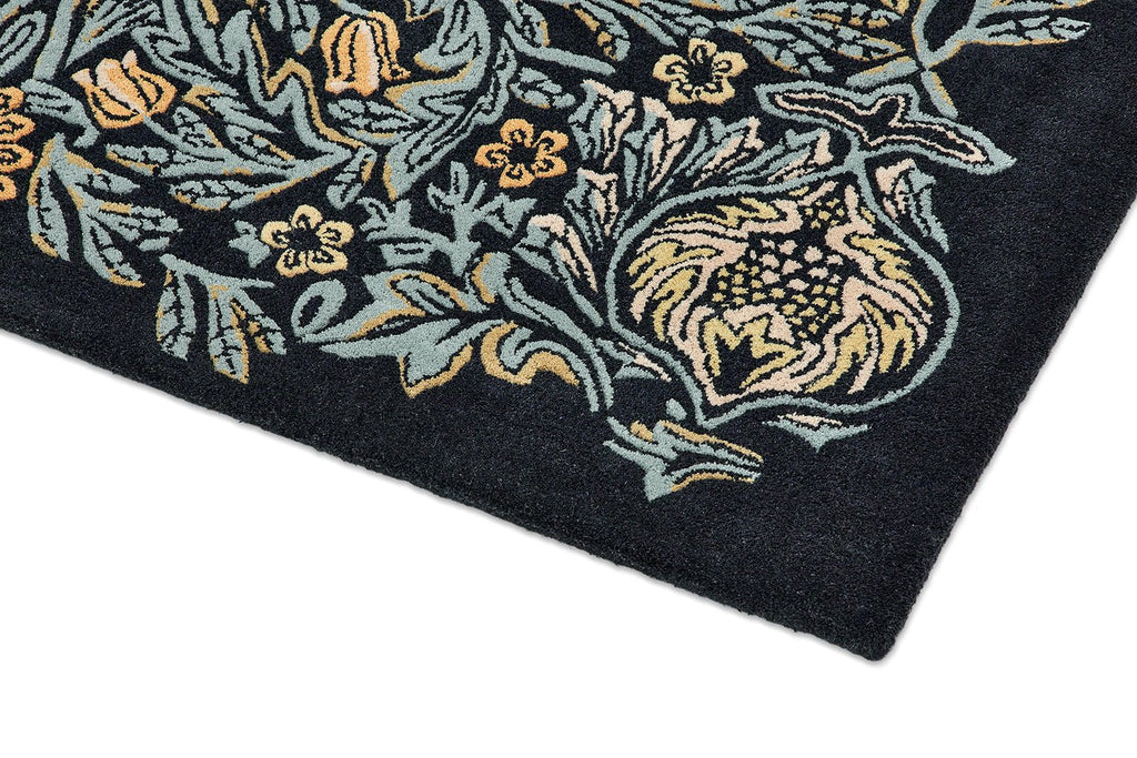 Morris & Co Bird Webb's Blue 128308 RugBC - MOR - 128308 - 200X140Rugtastic