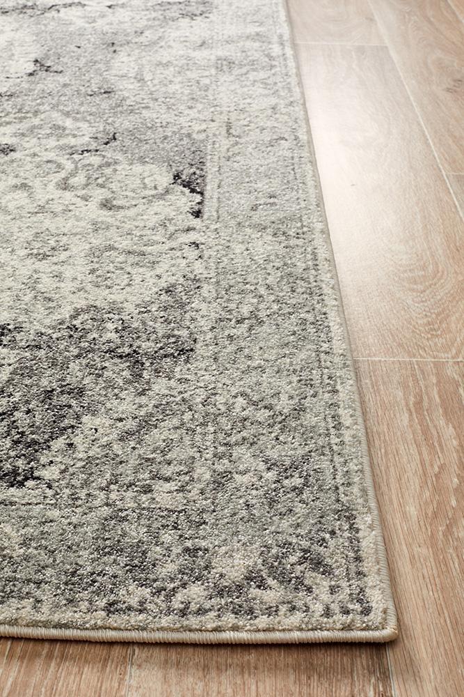 Museum 862 Beverly Charcoal Grey RugMUS - 862 - CHAR - 230X160Rugtastic