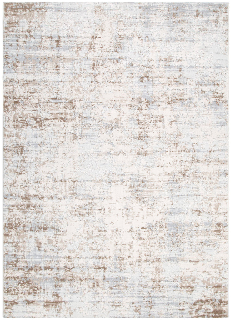 Myah Abstract Distressed Cream and Beige Rug - M105MAYA160M105Rugtastic