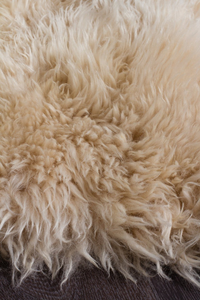 Natural New Zealand Sheep Skin - ChampagneSHEEP - SKIN - NZ - CHAMPRugtastic