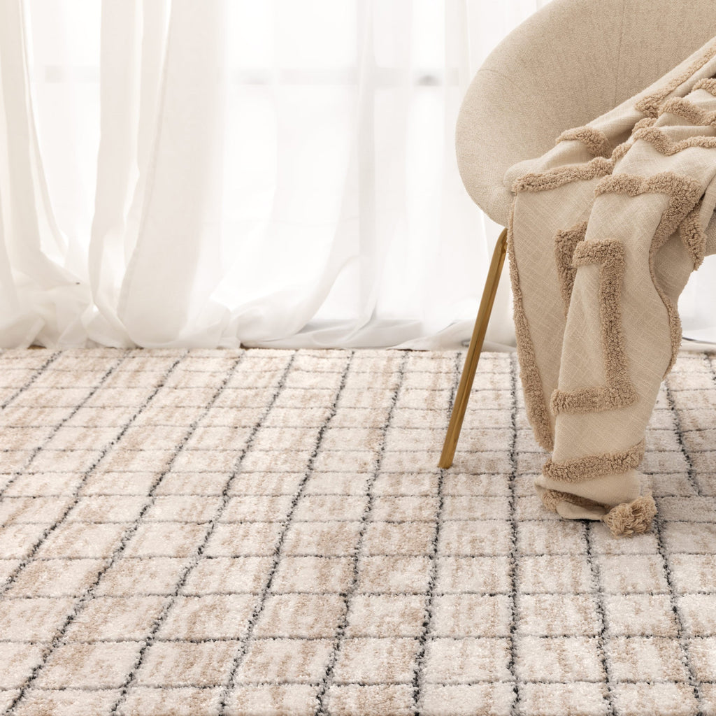 Nola Clean Lines Neutral Rug - N004NOLA160N004Rugtastic