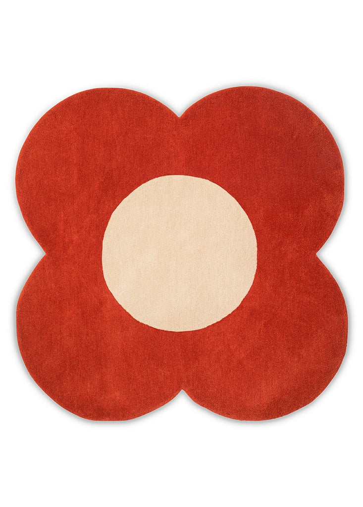 Orla Kiely Flower Tomato 061303BC - OK - 061303 - 150X150Rugtastic
