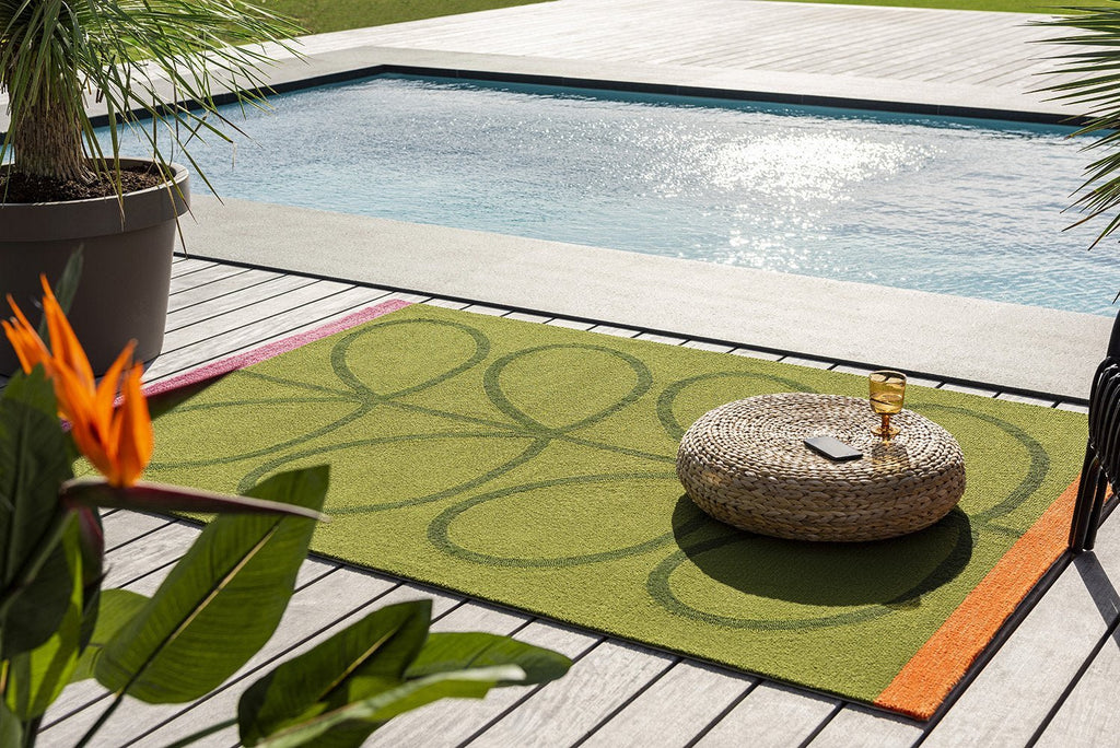 Orla Kiely Giant Linear Stem Seagrass Indoor Outdoor Rug 460607BC - OK - 460607 - 200X140Rugtastic