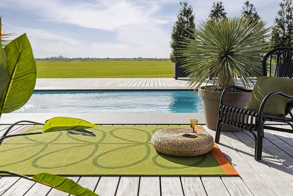 Orla Kiely Giant Linear Stem Seagrass Indoor Outdoor Rug 460607BC - OK - 460607 - 200X140Rugtastic