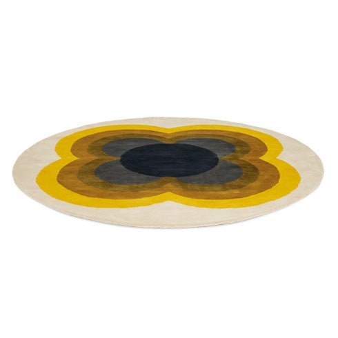 Orla Kiely Sunflower Yellow 060006BC - OK - 060006 - 150x150Rugtastic