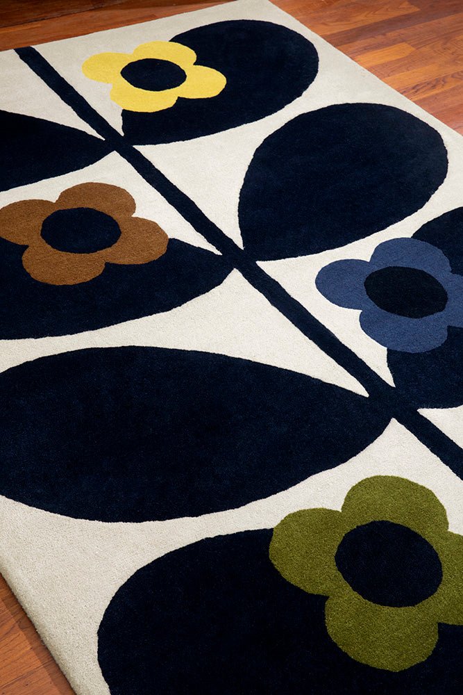 Orla Kiely Wild Rose Fawn 159605 RugBC - OK - 159605 - 180X120Rugtastic
