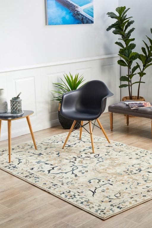 Oxford 436 Cream Modern RugOXF - 436 - BON - 230X160Rugtastic