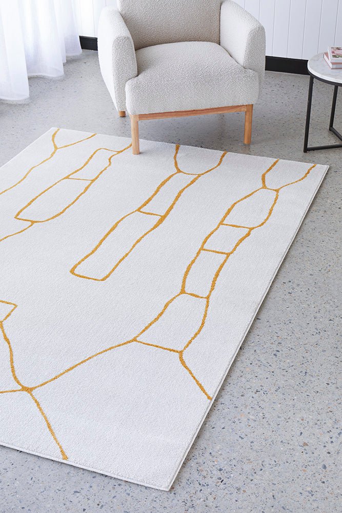 Paradise Amy GoldPDS - AMY - GOLD - 230X160Rugtastic