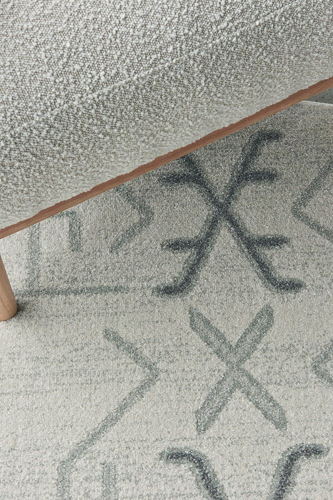 Paradise Cala Grey RoundPDS - CALA - GREY - 150X150Rugtastic