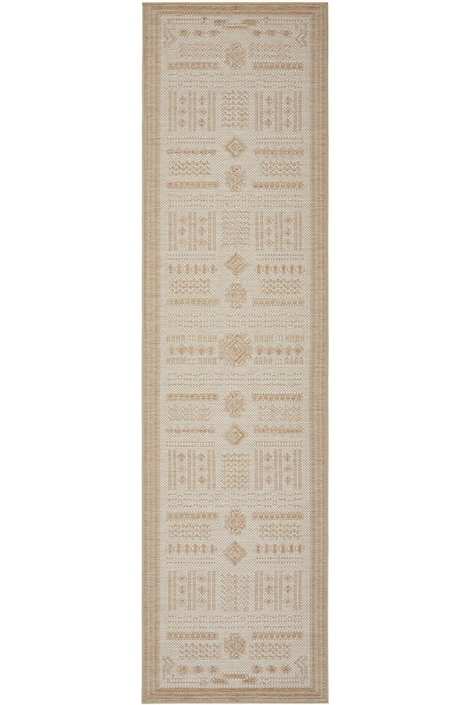 Patio Ziggy Natural RugPAT - ZIGGY - 200X80Rugtastic