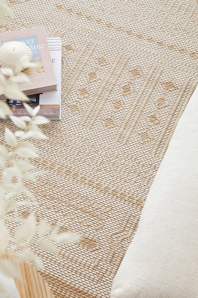 Patio Ziggy Natural RugPAT - ZIGGY - 230X160Rugtastic