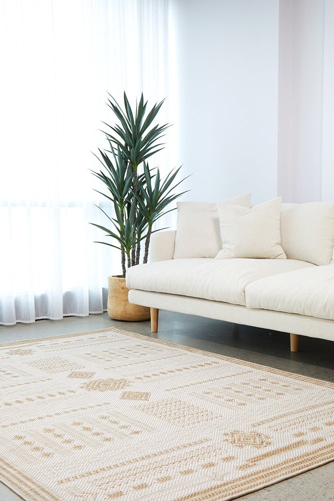 Patio Ziggy Natural RugPAT - ZIGGY - 230X160Rugtastic