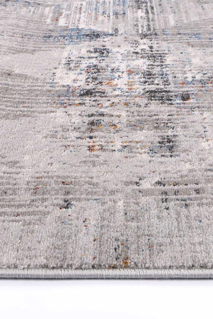 Paulina Grey Multi Diamond Transitional RugPORT12015Rugtastic