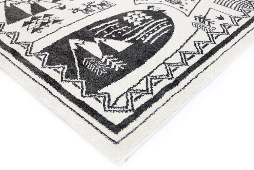 Pica Black White Camp Adventure 15925960PICC12015925960Rugtastic