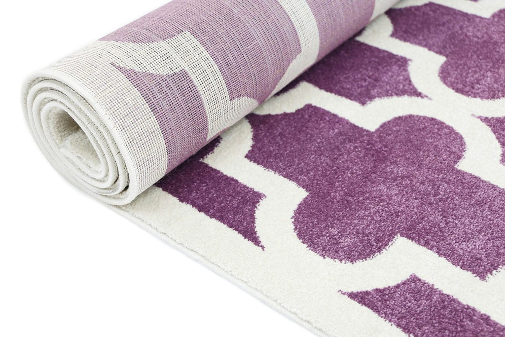 Pica Lattice Pattern Purple White 20518655PICC12020518655Rugtastic